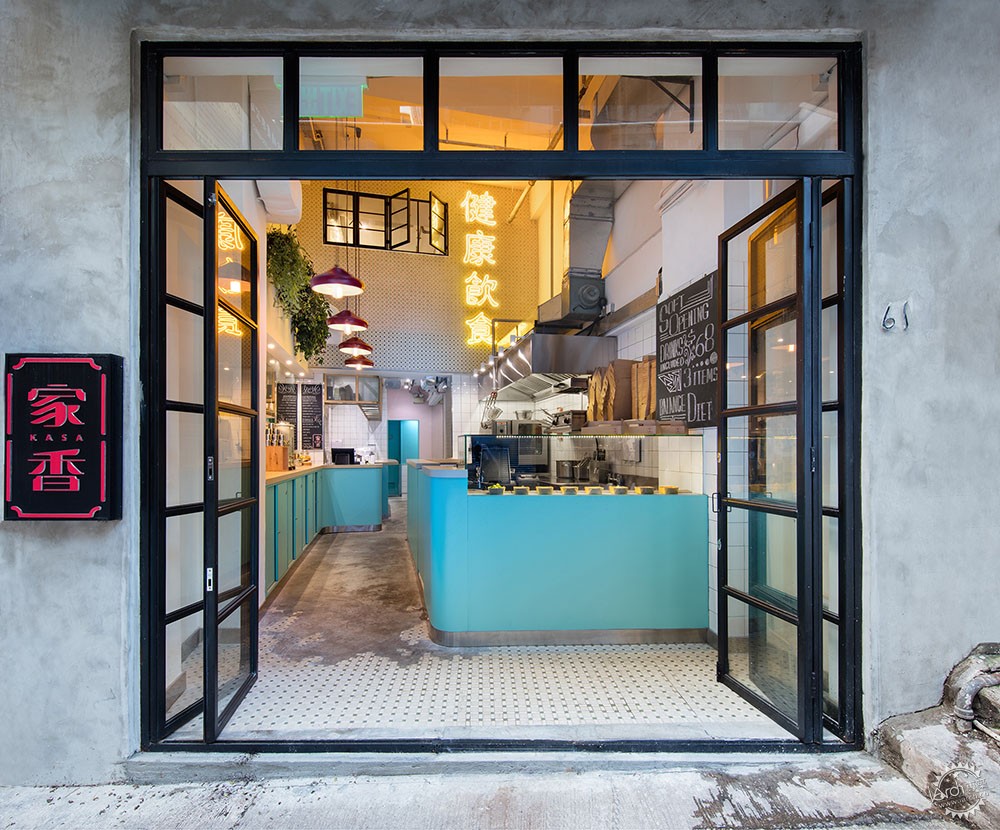 文化融合 - Lim + Lu设计了一个带有西方特色的香港本土餐厅