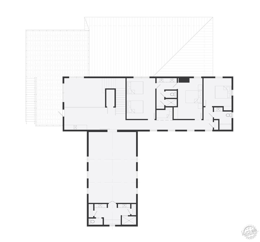 现代的玻璃与传统的农舍，将碰撞出怎样的火花？第10张图片