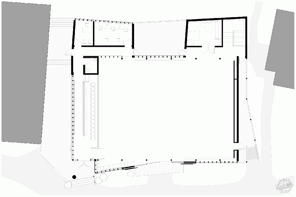 看建筑师如何用材料打造温暖舒适的舞蹈工作室？第12张图片