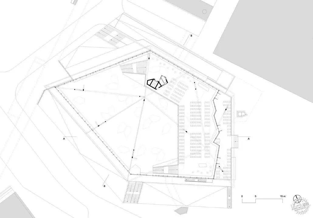 餐厅|TRUMPF厂区餐厅及活动空间第13张图片